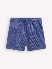 Boden Blue Wrap Woven Skort - Image 3 of 4