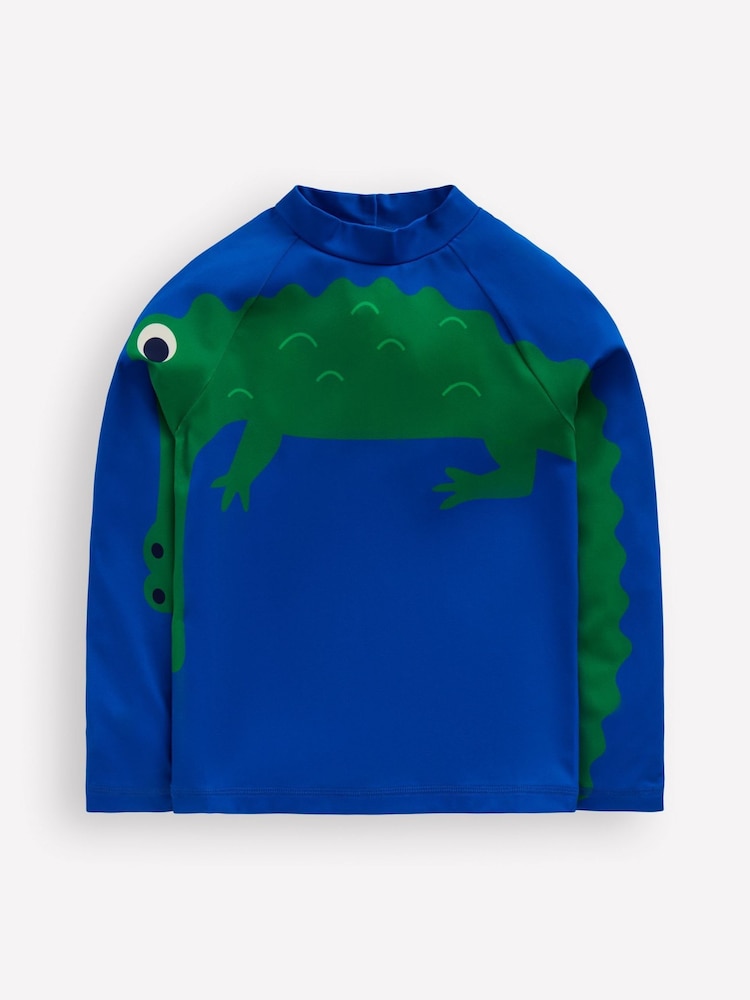 Boden Blue Sun Safe Fun Rash Vest - Image 1 of 4 Boden Blue Sun Safe Fun Rash Vest - Image 1 of 4