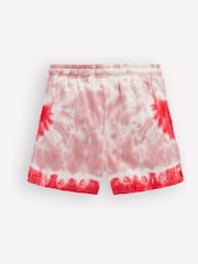 Boden Pink Tie Dye Jersey Shorts - Image 2 of 3
