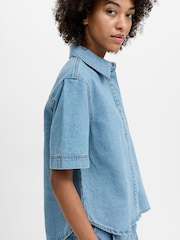 Camisa Denim de manga corta Sam de French Connection - Imagen 4 de 7