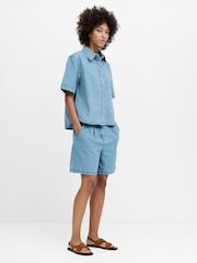 Camisa Denim de manga corta Sam de French Connection - Imagen 5 de 7
