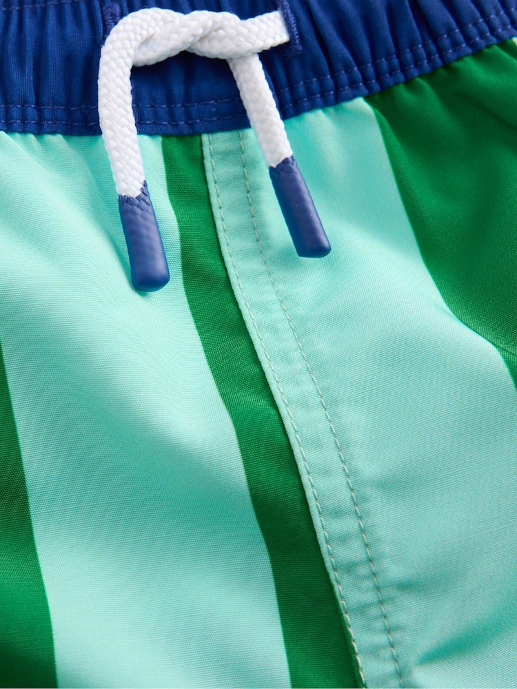 Boden Green Swim Shorts - Image 3 of 3