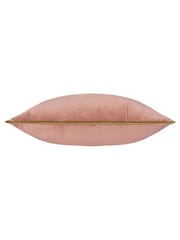 Furn BlushGold Meridian Velvet 45cm X 45cm Feather Filled 45 x 45cm Cushion - Image 4 of 5