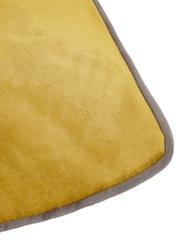 Furn Moss Charcoal Meridian Velvet Feather Filled 55 x 55cm Cushion - Image 7 of 7