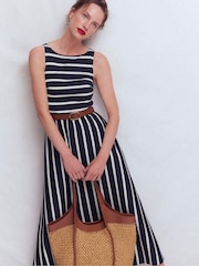 Boden Saoirse Smocked Jersey Dress - Imagen 1 de 6