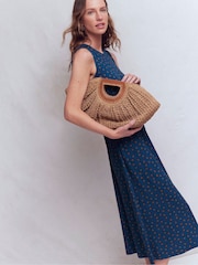 Boden Zara Cross Waist Jersey Dress - Imagen 5 de 6