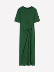 Boden Green Zinnia Tie Jersey Midi Dress - Image 5 of 5