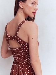 Boden Saoirse Smocked Jersey Dress - Imagen 2 de 7