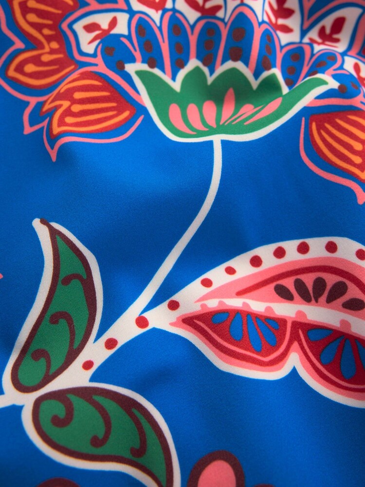 Boden Blue Strap Print Swimsuit - Image 6 of 6