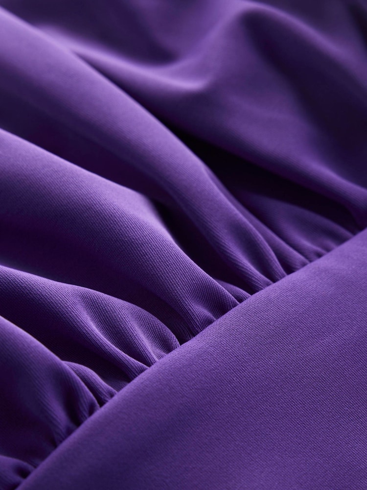 Boden Blue Skiathos Ruched Panel Swimsuit - Image 6 of 6