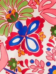 Boden Cream Strap Print Swimsuit - Image 7 of 7