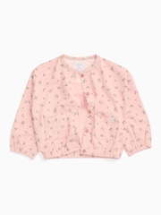 MORI Pink Frilled Soft Cotton Corduroy Jacket - Image 2 of 3