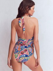 Boden Cream Sorrento Hoop Sash Swimsuit - Image 3 of 7
