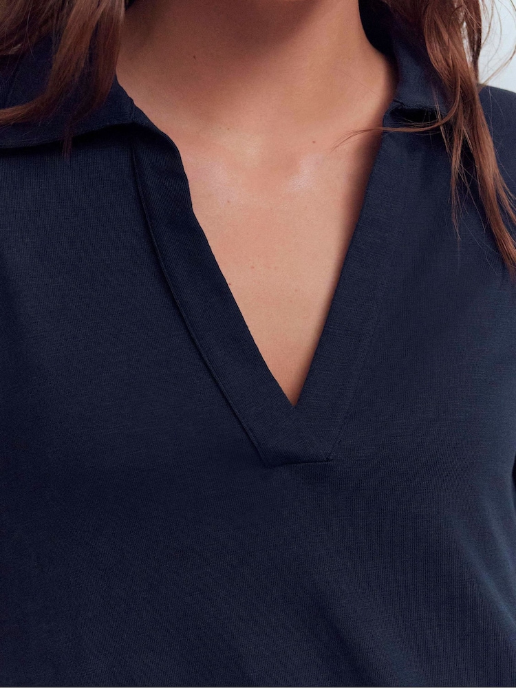 Boden Blue Tilda Jersey T-Shirt Dress - Image 2 of 5