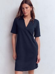 Boden Blue Tilda Jersey T-Shirt Dress - Image 4 of 5