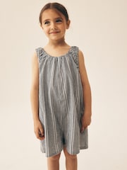 Mono Gingham Check Playsuit (3-16yrs) - Image 1 of 4