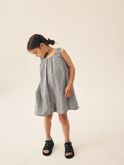Mono Gingham Check Playsuit (3-16yrs) - Image 4 of 4