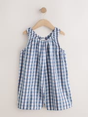 Blue Gingham/ Cherry Playsuit (3-16yrs) - Image 6 of 9