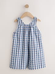 Blue Gingham/ Cherry Playsuit (3-16yrs) - Image 7 of 9