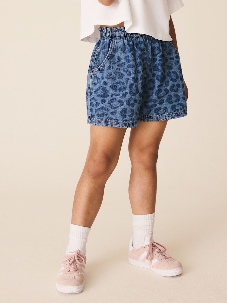 Animal Denim Pullon Shorts (3-16yrs) - Image 1 of 9