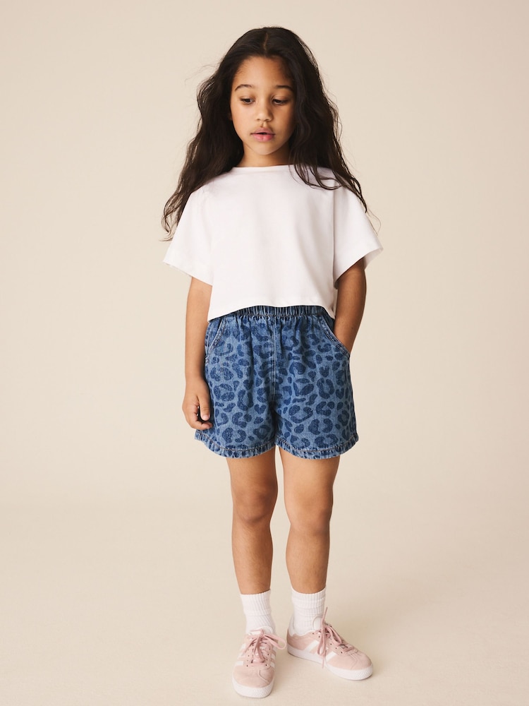 Animal Denim Pullon Shorts (3-16yrs) - Image 2 of 9