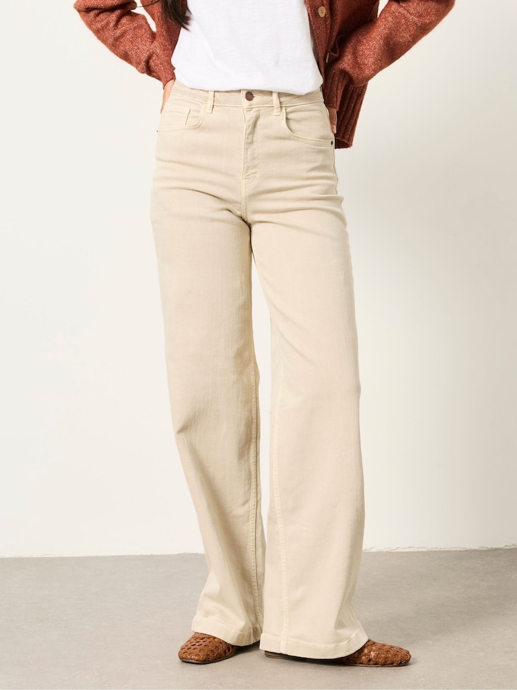 FatFace Welling Clay Wide leg Jeans - Image 1 of 6 FatFace Welling Clay Wide leg Jeans - Image 1 of 6