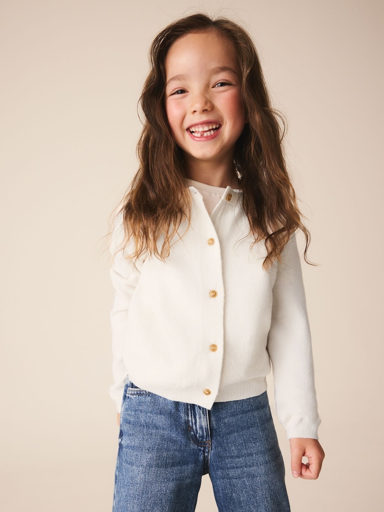 Crudo - Knit Cardigan (3-16yrs) - Imagen 1 de 8 Crudo - Knit Cardigan (3-16yrs) - Imagen 1 de 8