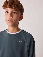 أزرق داكن - طقم من سويت شيرت وبنطلون رياضي من Belstaff - صورة 6 من 7