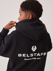 Belstaff Black Established Series Hoodie - Image 1 of 8