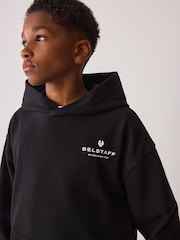 Belstaff Black Established Series Hoodie - Image 4 of 8