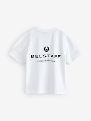 Belstaff White Established Series T-Shirt - Image 7 of 9