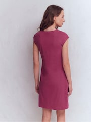 Boden Purple Delilah Twist Short Dress - Image 3 of 5