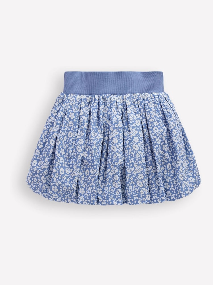 Boden Blue Bubble Hem Skirt - Image 1 of 3