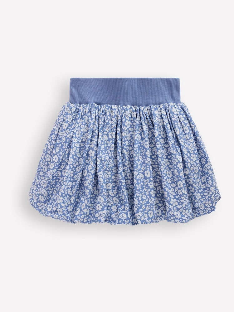 Boden Blue Bubble Hem Skirt - Image 2 of 3
