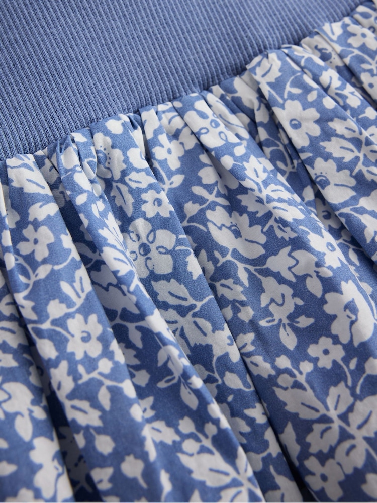 Boden Blue Bubble Hem Skirt - Image 3 of 3