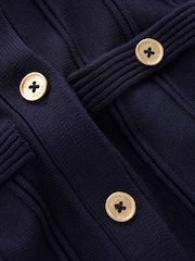 Boden Blue Cap Sleeve Knitted Dress - Image 8 of 8