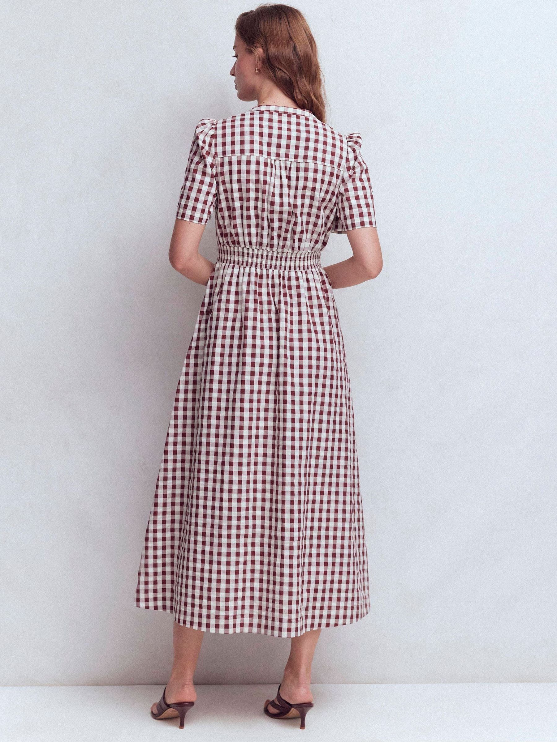 Buy Boden Red Ivy Cotton Midi Dress from Next USA