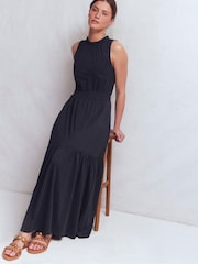 Boden Blue Camalie Jersey Maxi Dress - Image 5 of 6