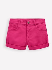 Boden Pink Denim Shorts - Image 1 of 4