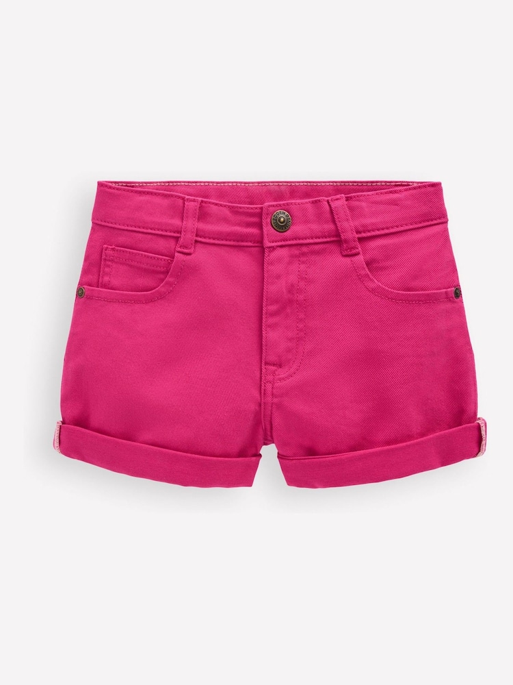 Boden Pink Denim Shorts - Image 1 of 4