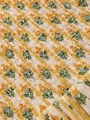 Boden Yellow Bow Back Flutter Sleeve Dress - Image 8 of 8