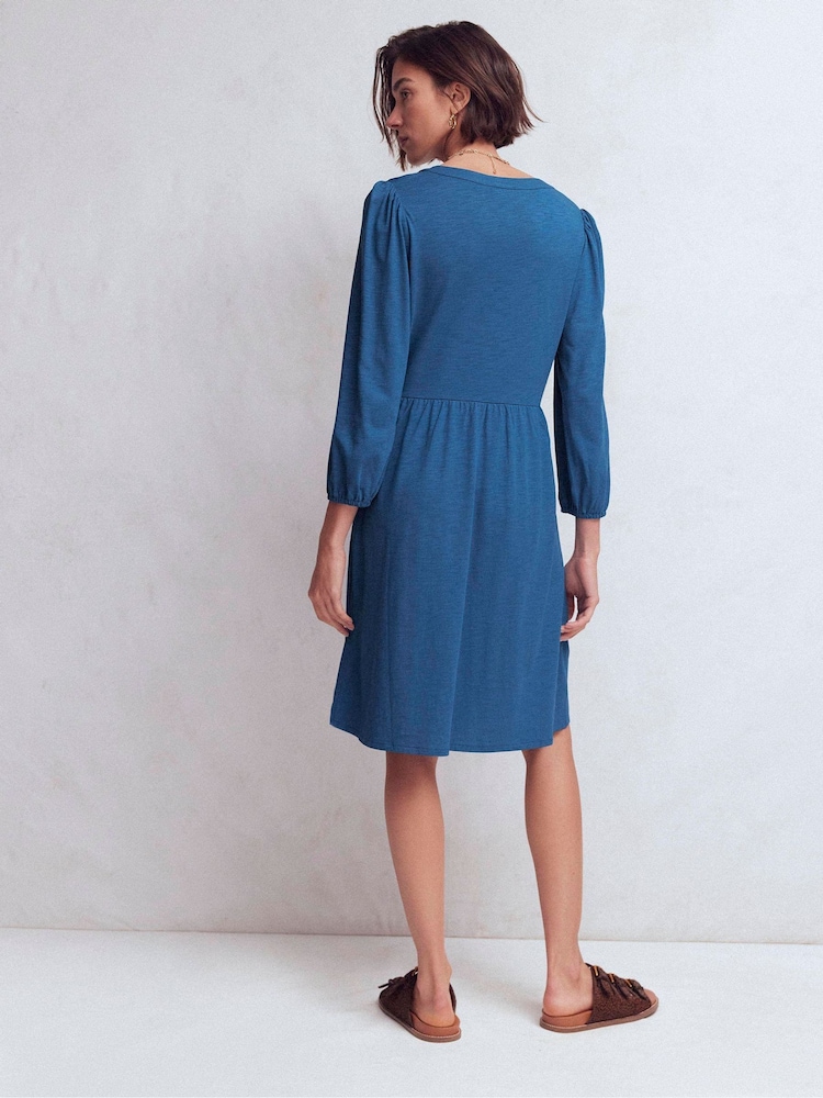 boden notch neck jersey dress Buy Blue Cathy from Next USA Fabrication:Jacquard