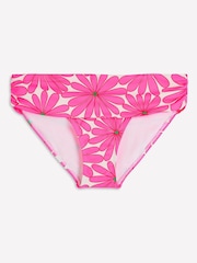 Boden Pink Classic Fold Bikini Bottoms - Image 6 of 7