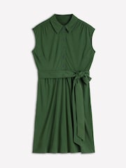 Boden Green Honor Short Jersey Shirt Dress - Image 6 of 6