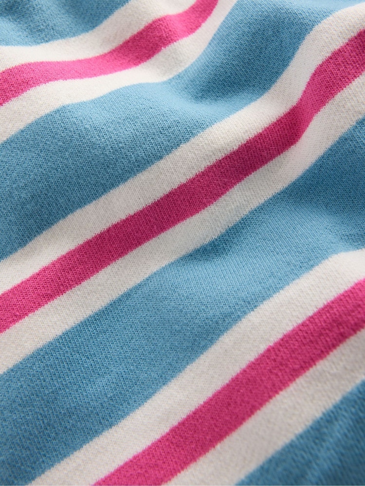 Boden Blue Jersey Boxing Shorts - Image 4 of 4