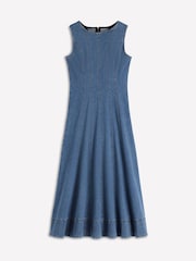 Boden Annet Denim Midi Dress - Imagen 7 de 7