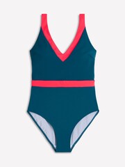 Boden Green Campania Cross-back Swimsuit - Image 5 of 6