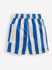 Boden Blue Cotton Pocket Shorts - Image 2 of 3