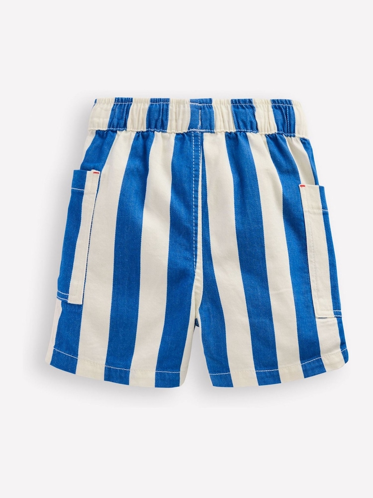 Boden Blue Cotton Pocket Shorts - Image 2 of 3