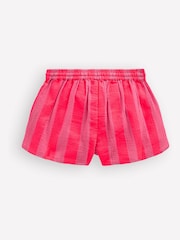 Boden Pink Pull-on Woven Shorts - Image 2 of 3